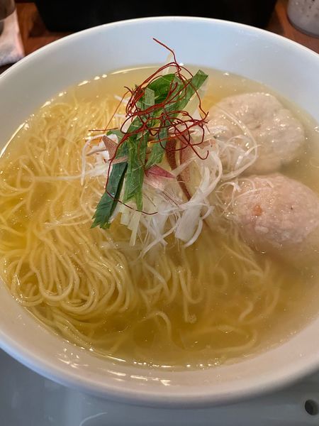「あら炊き塩らぁめん」@麺屋 海神 吉祥寺店の写真