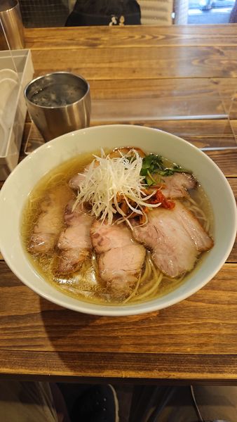 「塩チャーシュー」@地球の中華そばの写真