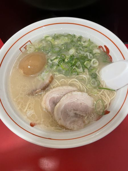 「ラーメン　味玉」@博多長浜屋台やまちゃん 銀座店の写真
