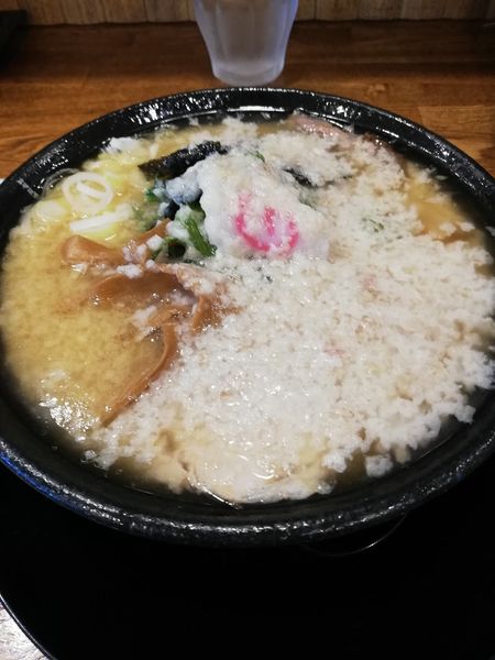 「背脂みそラーメン 脂増し」@新潟長岡らーめん みずさわ 東川口店の写真