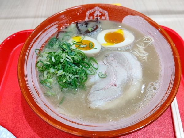 「特製弁天ラーメン(並盛・90g)950円→890円」@麺屋 博多弁天堂 イオンモール高崎店の写真