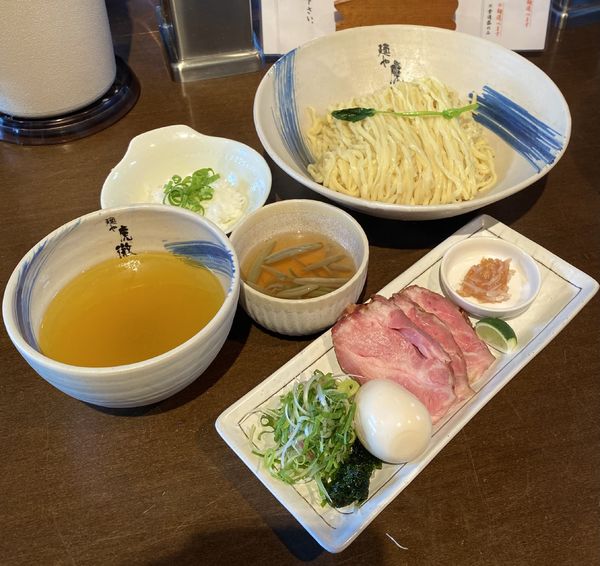 「[限定] 薬涼潮つけそば ¥1200＋α」@麺や 虎徹の写真