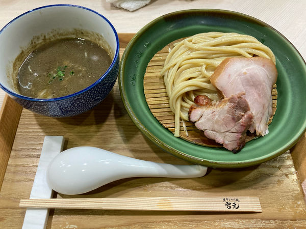 「極濃煮干しつけ麺」@煮干しつけ麺 宮元の写真