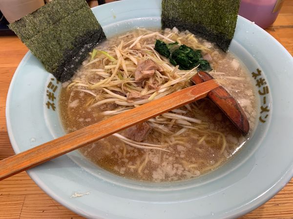 「ネギラーメン」@ラーメンショップ 椿 上彦川戸店の写真