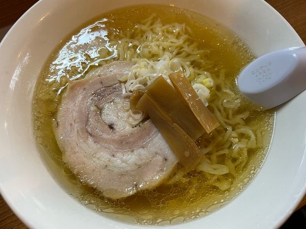 「伊吹いりこと鰹のらーめん」@手打ちらーめん はやぶさの写真