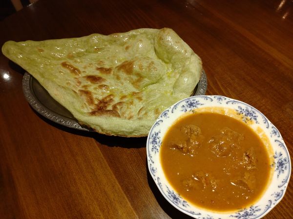 「シングルカレーセット　１１５０円　※」@自然派インド料理 ナタラジ 荻窪店の写真