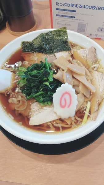 「生姜醤油チャーシューめん」@新潟長岡生姜醤油らーめん みずさわ 大宮西口店の写真