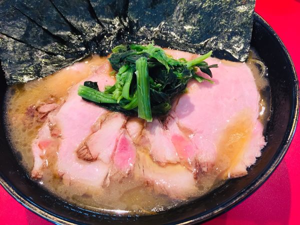 「チャーシュー麺＋のり増し【1220円】」@ラーメン 前原軒の写真