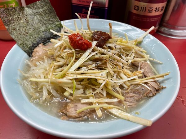 「ネギチャーシュー(脂多め)」@ラーメンショップ 羽村店の写真