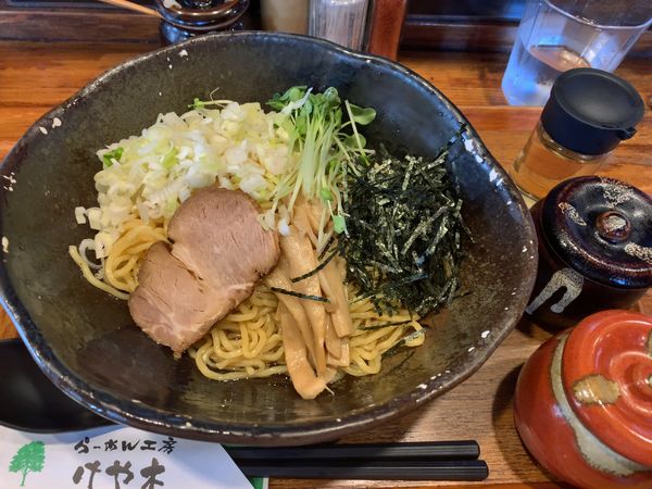 「【夏季限定】冷やし油そば」@らーめん工房 けや木の写真