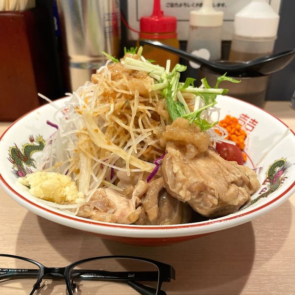 「冷やし中華（100g）」@鷹の目 蒲田店の写真