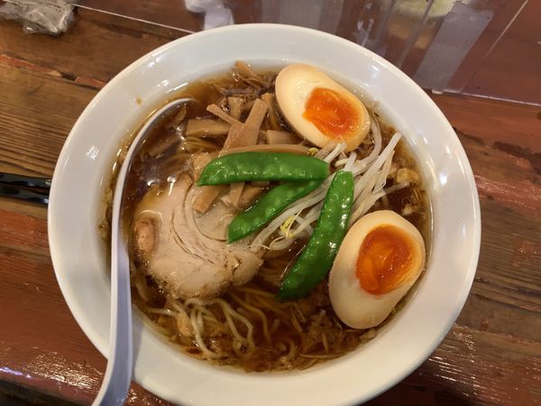 「ラーメン800円」@かおたんラーメンえんとつ屋 南青山店の写真