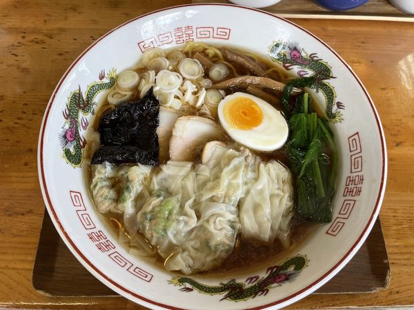 「ワンタンメン　￥８５０」@ラーメンハウスSADAの写真