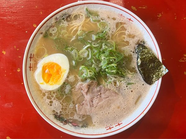 「ラーメン」@中洲屋台 長浜ラーメン 初代 健太の写真