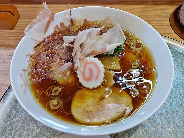 「極上かつお節の中華そば」@中華そば 深緑の写真