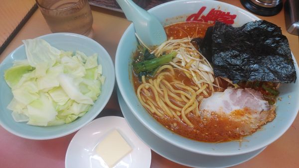 「辛味噌ラーメン」@ラーメン山岡家 宇都宮長岡店の写真
