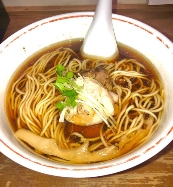「軍鶏そば1000円」@麺尊 RAGEの写真