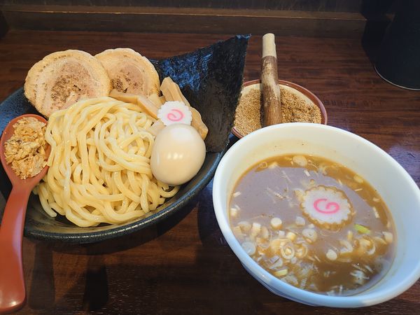 「特製つけ麺(並、1000円)」@鰹節 辻もと つけ麺処の写真