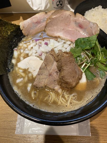 「空濃厚煮干しラーメン」@桔梗と空の写真