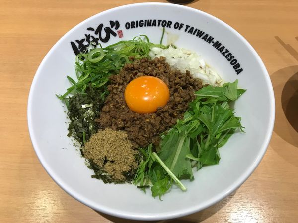 「台湾まぜそば」@台湾まぜそば はなび 錦店の写真