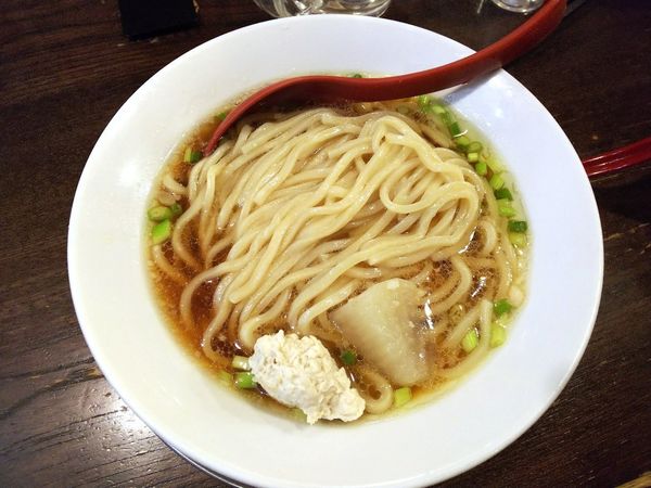 「ニンニク醤油雉そば＋炒飯」@立ち呑み居酒屋 金町製麺の写真