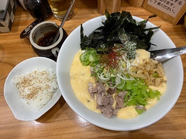 「冷やし納豆まぜそば（中太麺）」@神田らぁめん 悠の写真