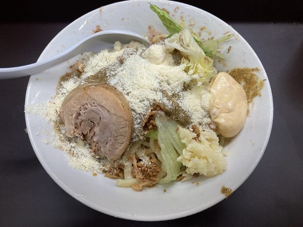 「［限定］冷やしまぜそば（並）」@ラーメン一心の写真