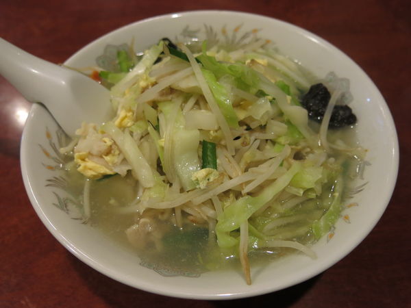 「タンメン(塩味)：750円」@酒菜中華 好来 神田2号店の写真