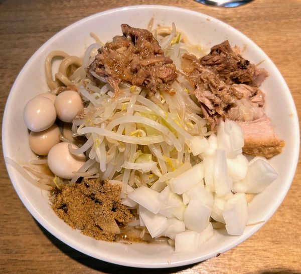 「たまラーメン+うずら」@MEN YARD FIGHTの写真