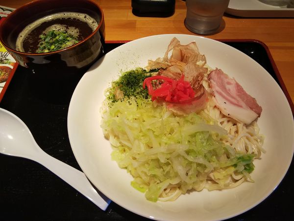 「【限定】マヨソースつけ麺　※豚チャーで　※㋗で５００円」@ラーメン部 がじゃがじゃの写真