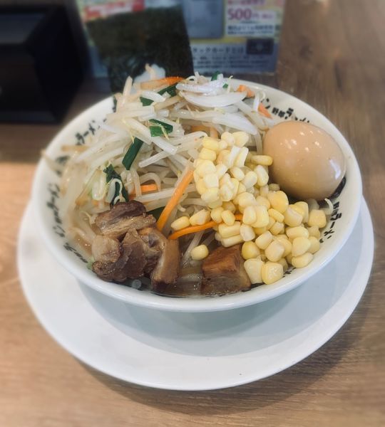 「子豚野郎（野菜ゆで￥990）」@野郎ラーメン 秋葉原店の写真