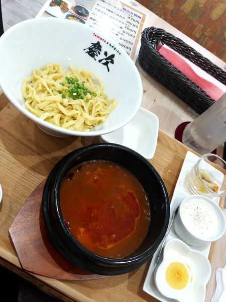 「カニつけ麺」@Tomato&みそヌードル 慶次の写真