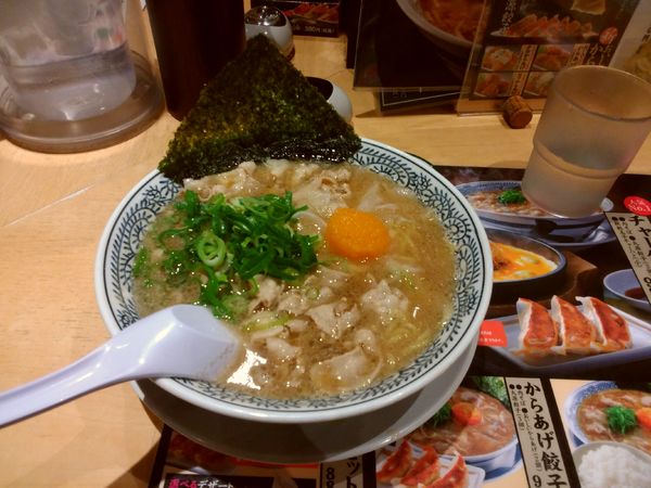 「肉そば715円」@丸源ラーメン 練馬関町店の写真