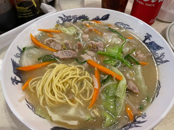 「タンメン　＄12」@Bistro-tei Yokozunaの写真