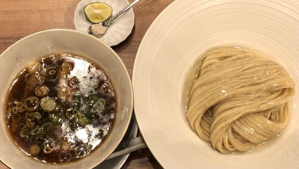 「醤油つけ　1200円」@麺処 ほん田 秋葉原本店の写真