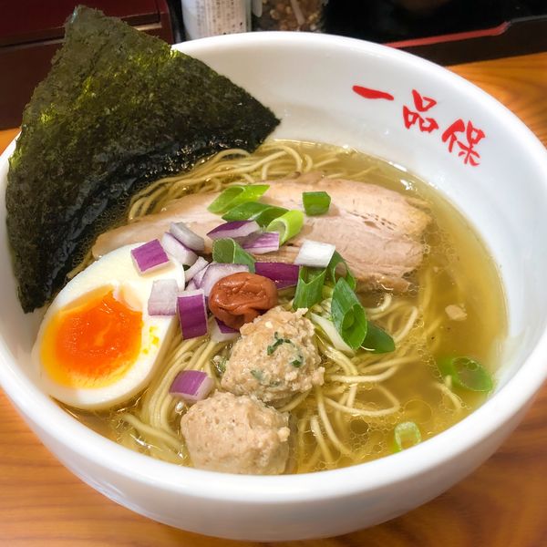 「中華そば・淡麗塩」@一品保の写真