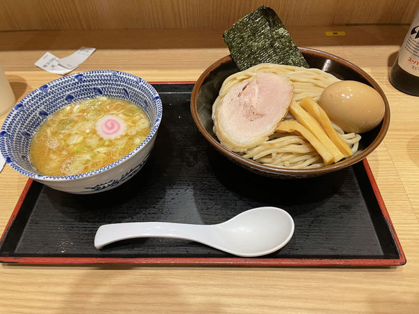 「味玉つけ麵（中盛）」@舎鈴 北品川店の写真