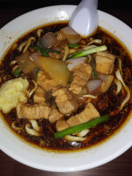 「スタ満そば」@元祖スタミナ満点らーめん すず鬼 熊谷うえちゃん店の写真