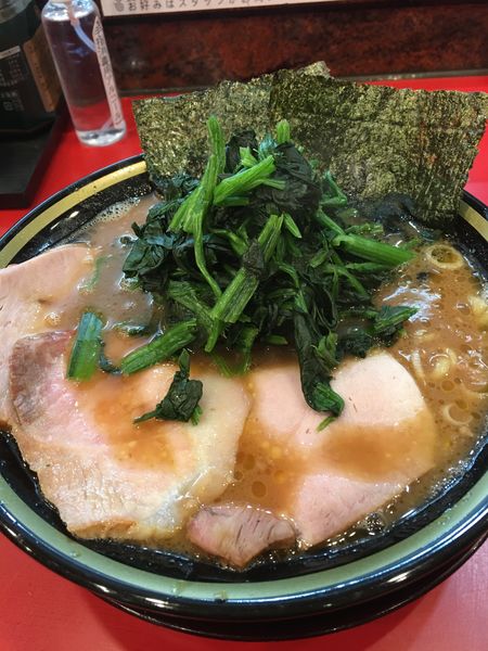 「チャーシュー麺　ほうれん草」@環2家の写真