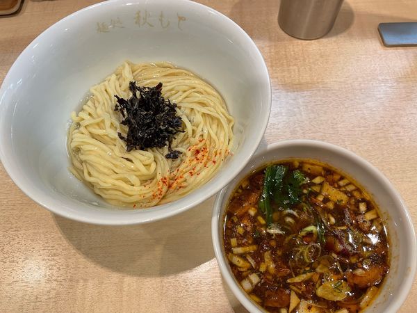 「鰹醤油つけ麺」@麺処 秋もとの写真