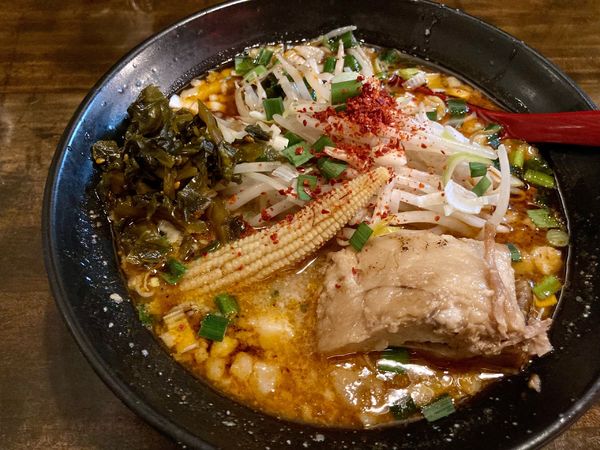 「シビカラ味噌らー麺」@シビカラ味噌らー麺 鬼の目にも涙の写真