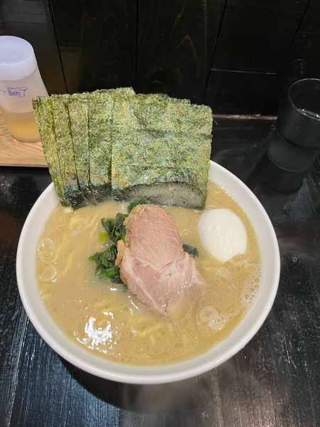 「塩ラーメン　中盛」@神輿家×弐七家の写真