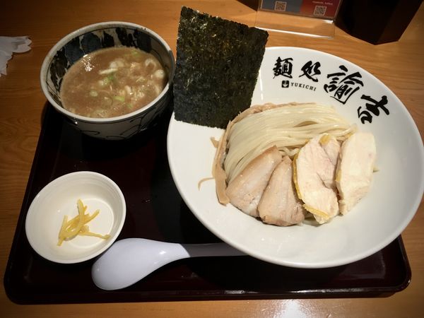 「貝出汁鶏白湯つけ麺(980¥)」@麺処 諭吉 ひたちなか店の写真