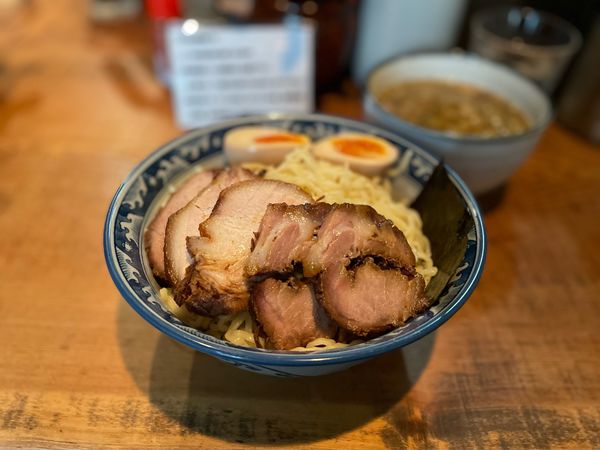 「さっぱり特製醤油つけ麺¥1250  麺大盛り（無料）」@めん処 樹の写真