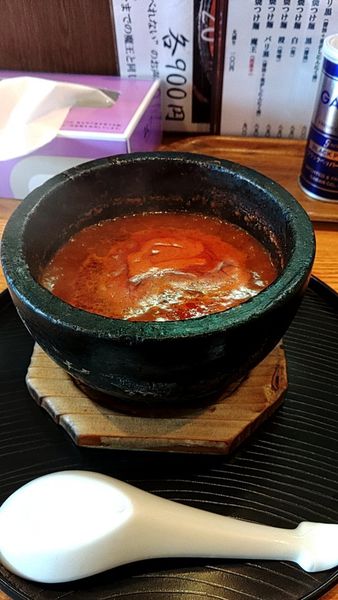 「魔王つけ麺(中級)」@らーめん岡崎 鶴ヶ島店の写真