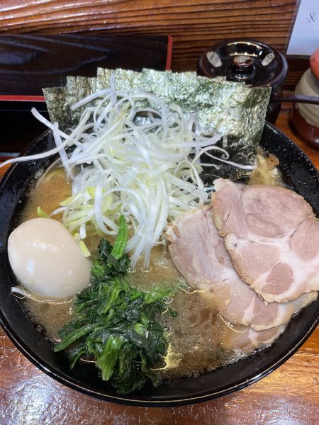 「〜縁〜らーめん（並）＋ライス（並）¥1,250」@らーめん友希家～縁～の写真