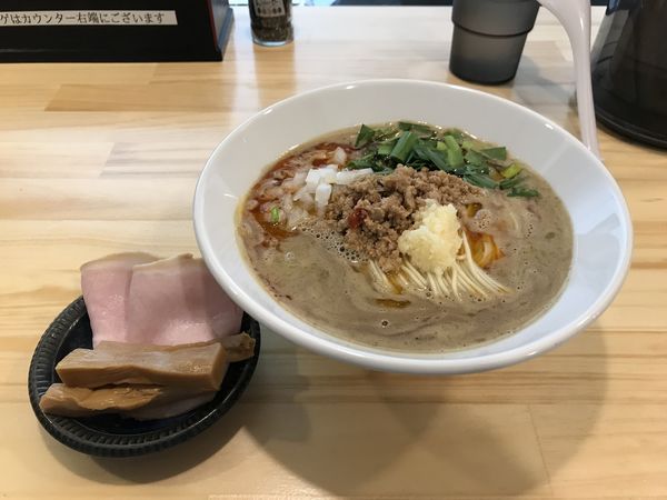 「【週替わりソバ 】台湾煮干ソバ 1100円」@煮干ソバと米 今日の1番の写真