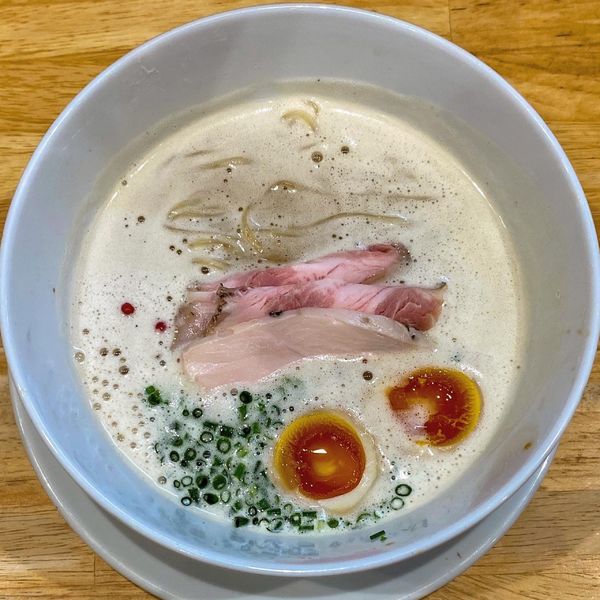 「獅子丸ぱいたんらーめん ¥880 味付玉子 ¥120」@麺家 獅子丸の写真