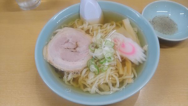 「ラーメン¥650+餃子3個¥270-」@らーめん 大金の写真
