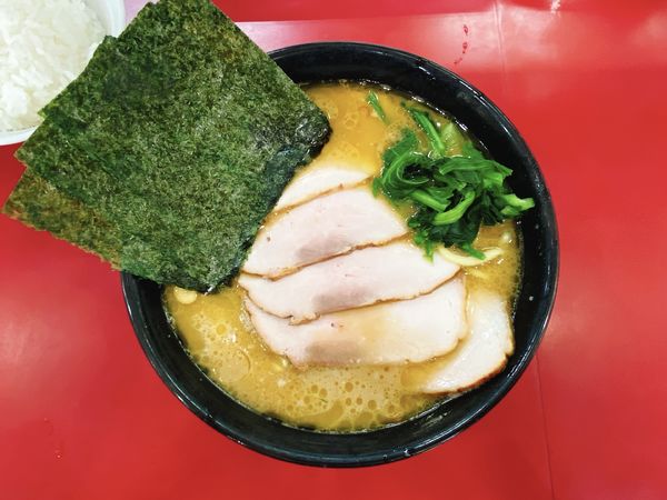 「チャーシューメン:950円、ライス:100円」@杉田家 千葉祐光店の写真